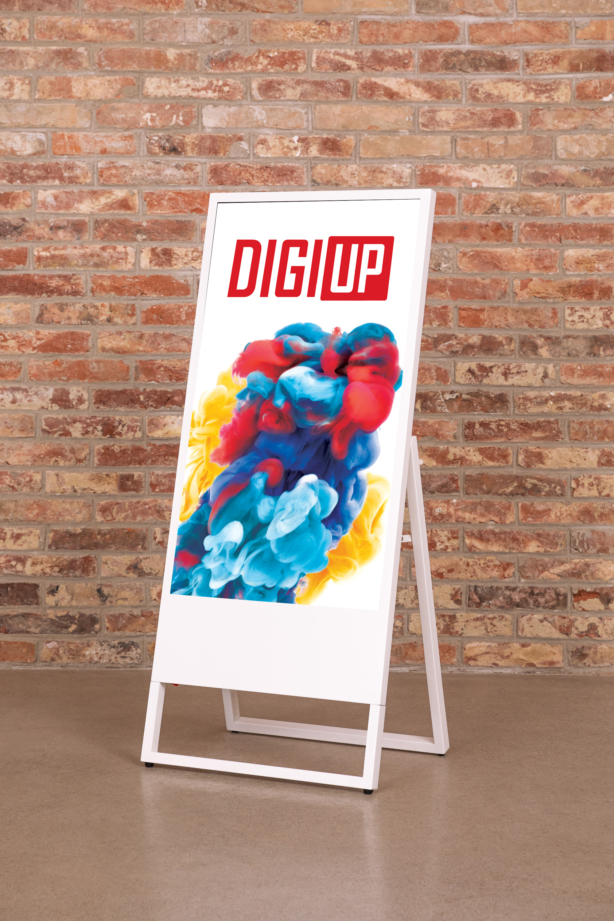 DIGIUP Stand - indoor 43 “ - Weide Displays